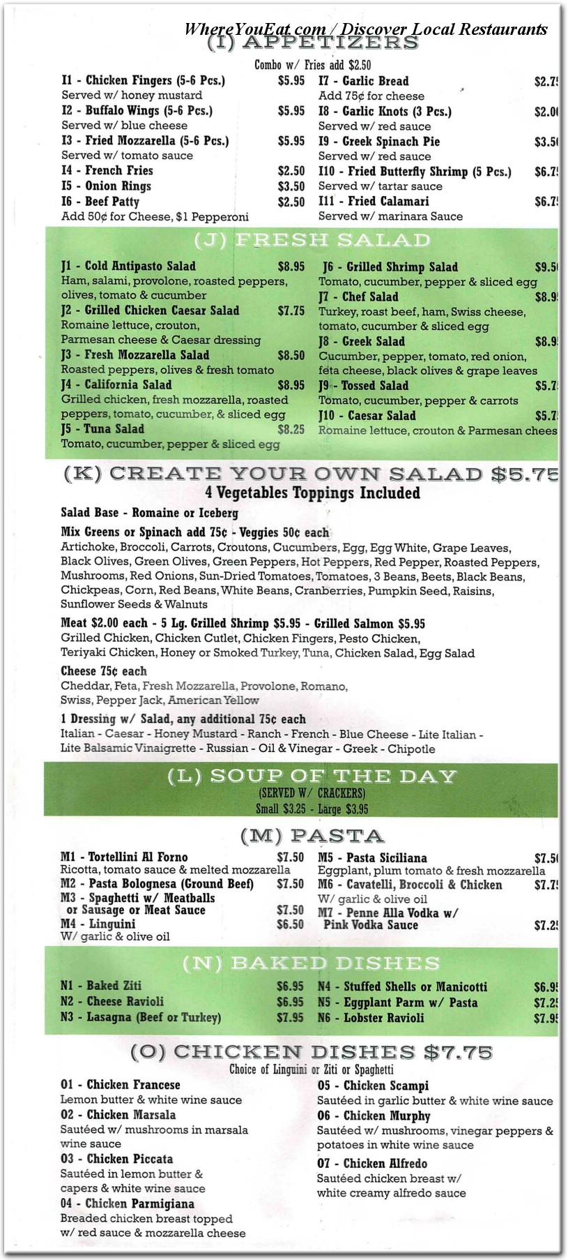 menu 4